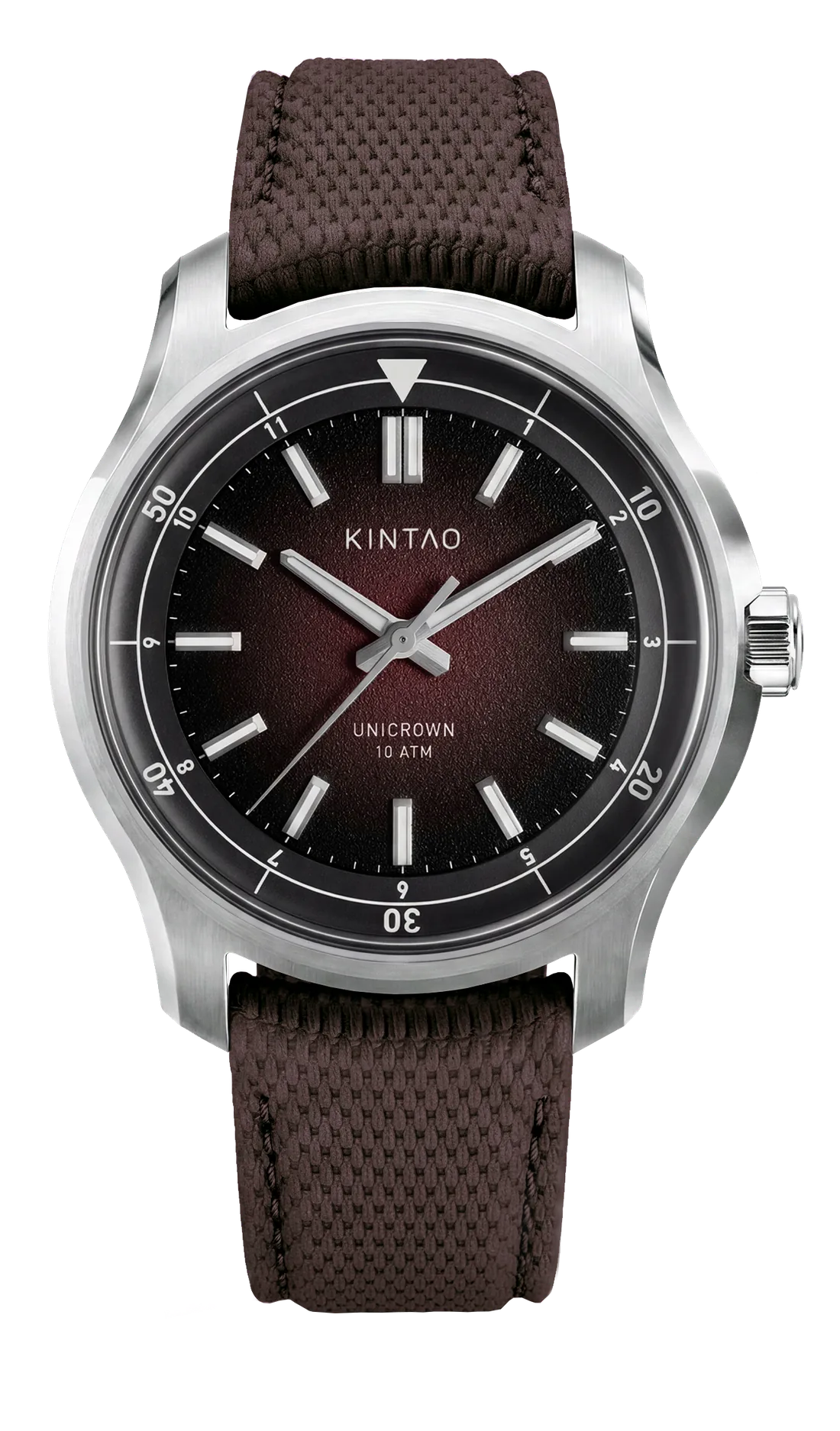 Oxblood — rubber strap